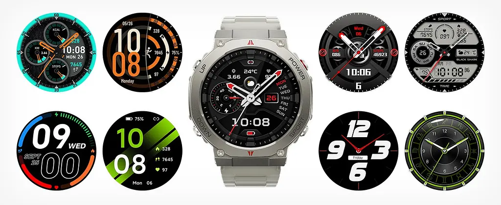 Годинник розумний Black Shark GS3 Ultra BS-W2415 сріблястий - фото 4