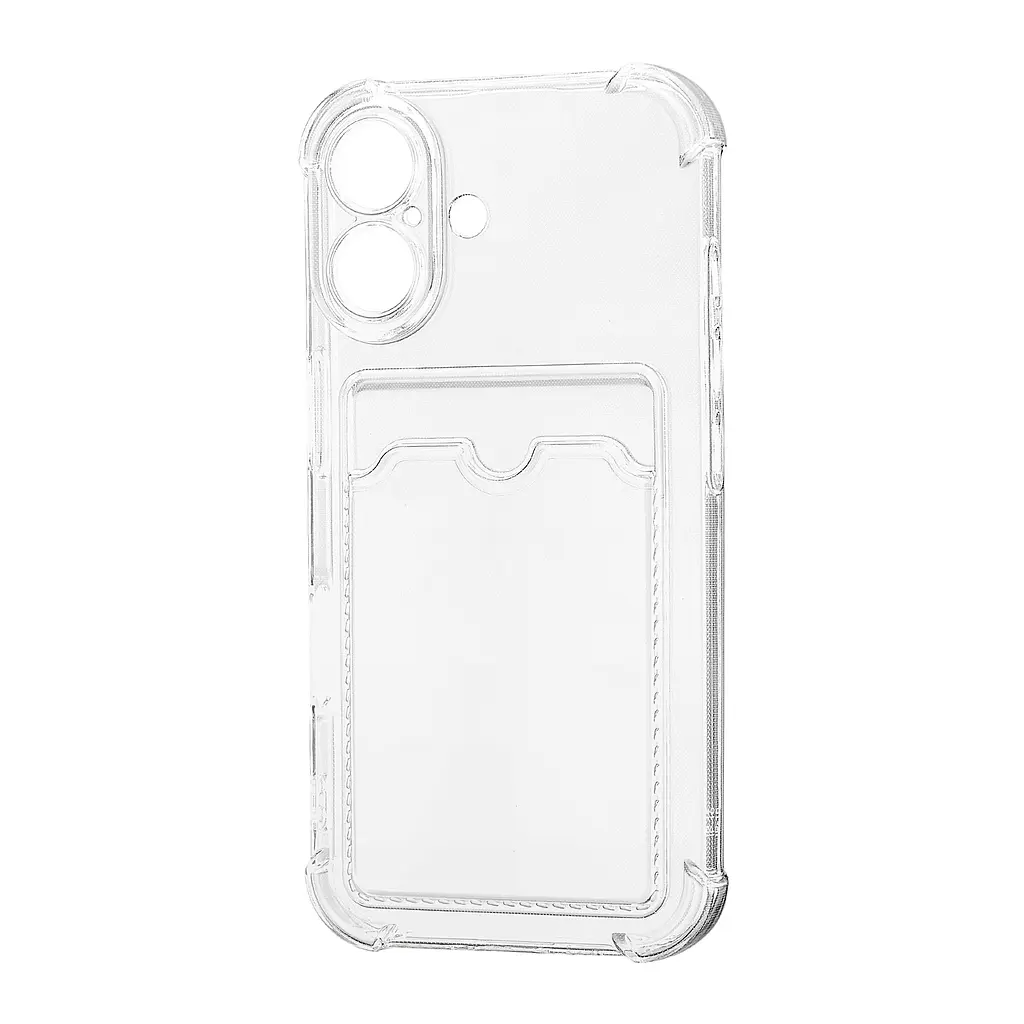 Чохол Clear Pocket Case Protected Camera iPhone 16 Прозорий
