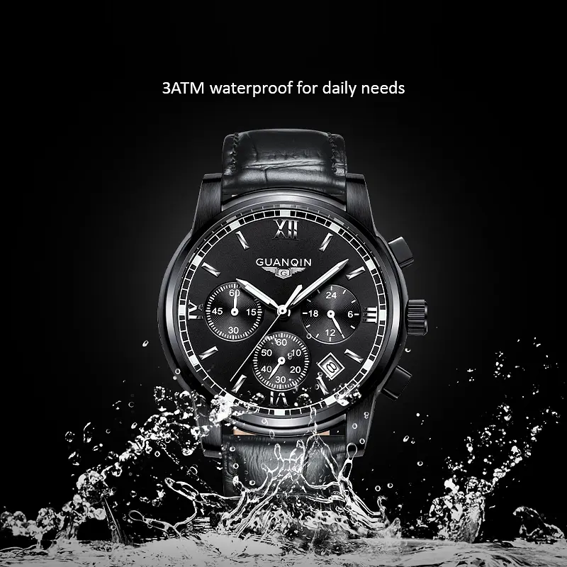 Годинник Guanquin Liberty Leather - фото 2