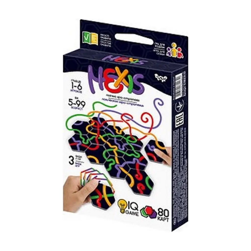 Настільна гра Danko Toys Hexis (G-HEX-01-01)