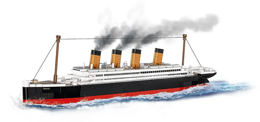 Конструктор COBI R.M.S. Titanic 1:700 (593 детали) - Коллекционная модель Титаника 1680 - фото 3