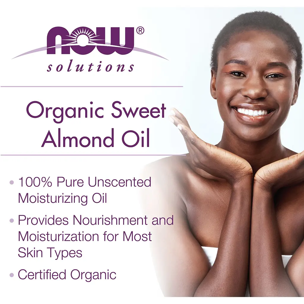 Олія для тіла Now Solutions Almond Oil 237 мл - фото 3