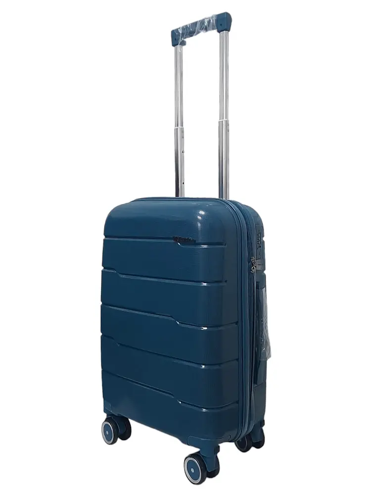 Валіза міні XS+ з поліпропілену Milano bag 0305 40л Морська хвиля - фото 2