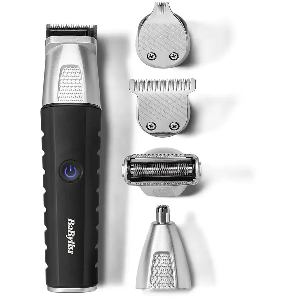 Набір для стрижки Babyliss Lithium Power для бороди, вусів, голови, носа і тіла чорний (MT812E) - фото 2