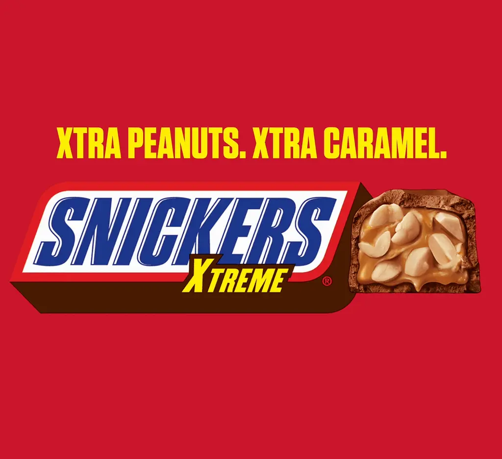 Шоколадний батончик Snickers Xtreme Peanut and Caramel Share Size 88 г - фото 2