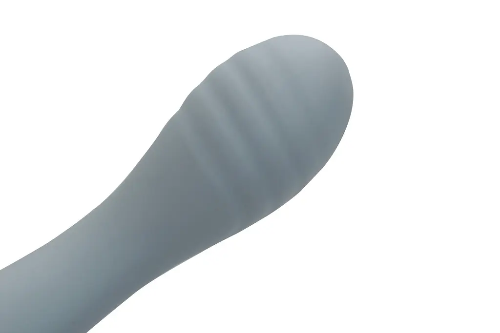 Вибратор Loveline Ultra Soft Silicone G-Spot 20 см (серый) - фото 13
