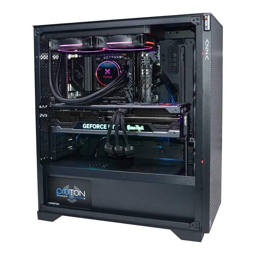 Робоча станція Power Up Desktop #535 Core Ultra 9 285K/128 GB/SSD 4TB/GeForce RTX 4080 Super 16 Gb - фото 3