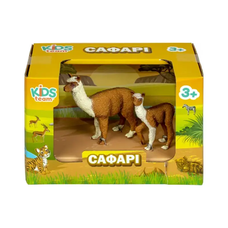 Фігурка Kids Team Сафарі Альпака і малюк-альпака (Q9899-A34_1) - фото 4