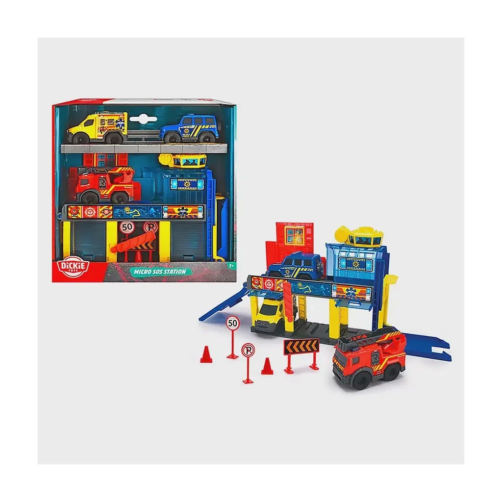 Игровой набор Dickie Toys SOS. Служба спасения Микро (3713017) - фото 2