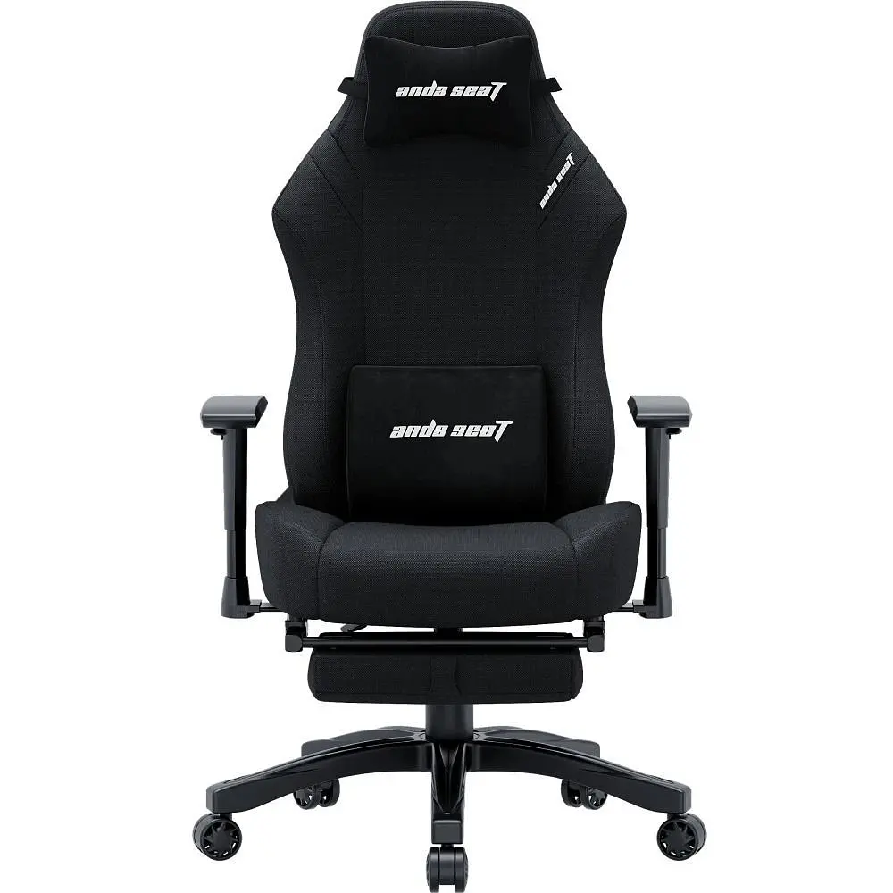 Крісло для геймерів Anda Seat Luna Pro Size L Black Fabric (AD18T-44-B-F) - фото 6