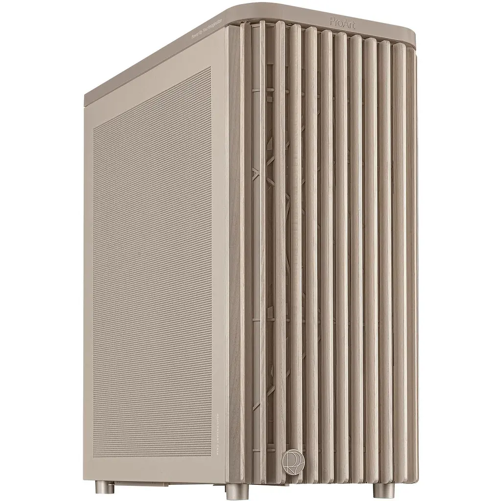 Корпус Asus ProArt PA401 Wood Edition - Mesh Бежевий (90DC00M7-B39000)