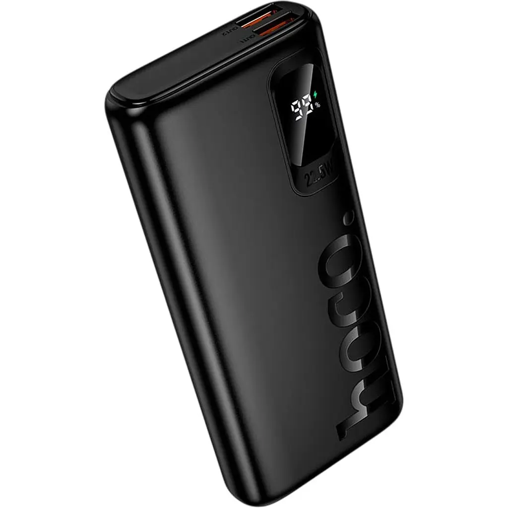 Зовнішній акумулятор Hoco J158 Pro Runner 10000mAh 22.5W Black (6942007674843) [172720] - фото 2