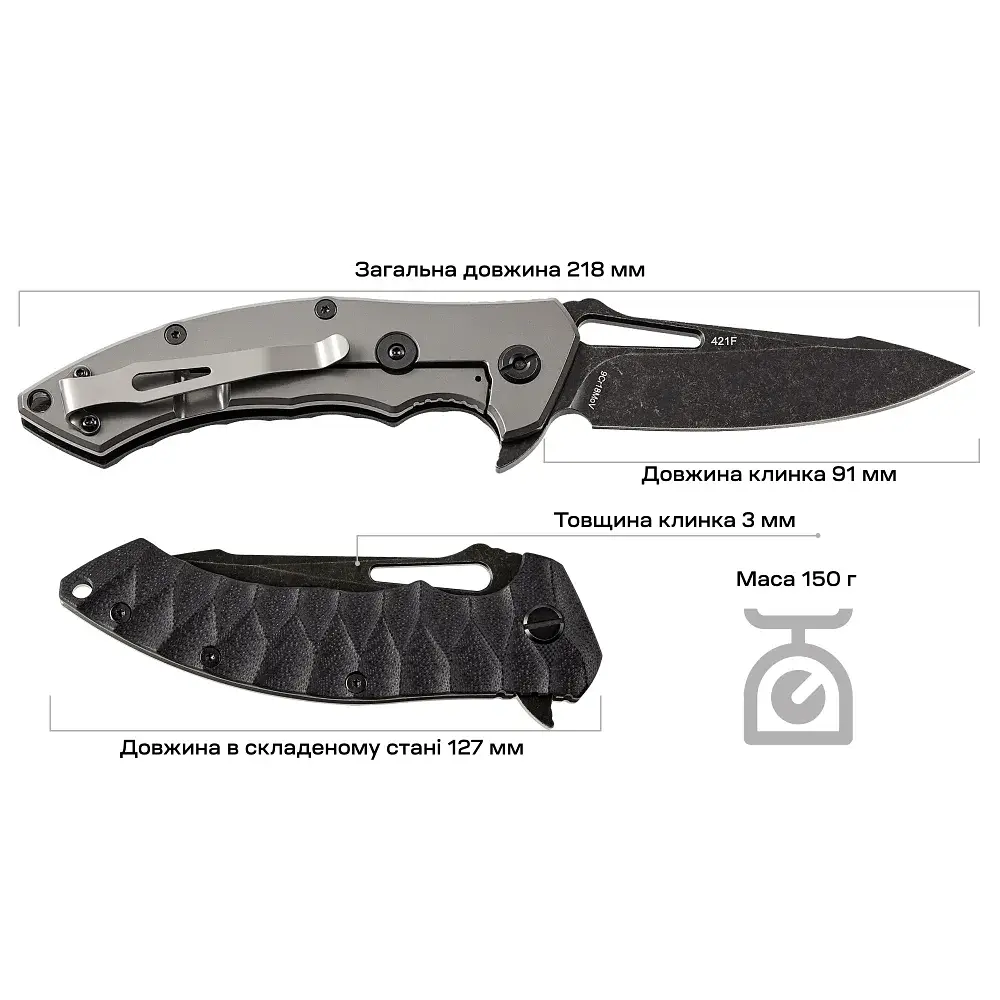 Нож Skif Shark II BSW Black - фото 9