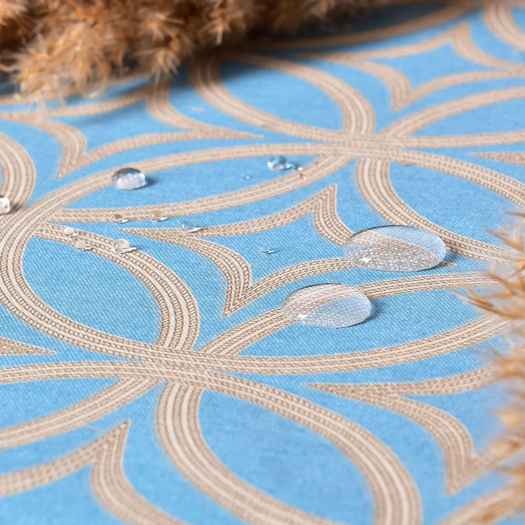 Скатерть Ideia с водоотталкивающей пропиткой 140х170 см (8000013477_бирюзовый) - фото 2