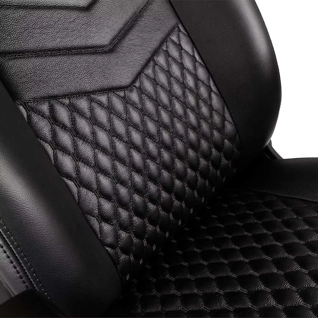 Геймерське крісло Noblechairs ICON Real Leather Black - фото 9