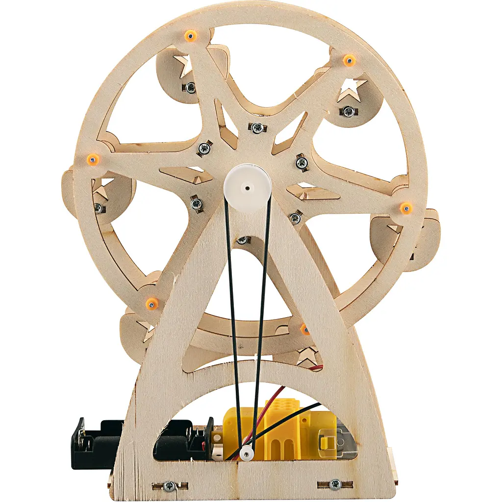 Конструктор Stem деревянный Колесо обзора (7078462) - фото 3