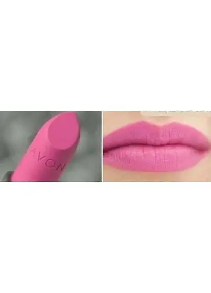 Зволожувальна матова губна помада Avon Ультра Бузковий/Ideal lilac 3.6 г - фото 3