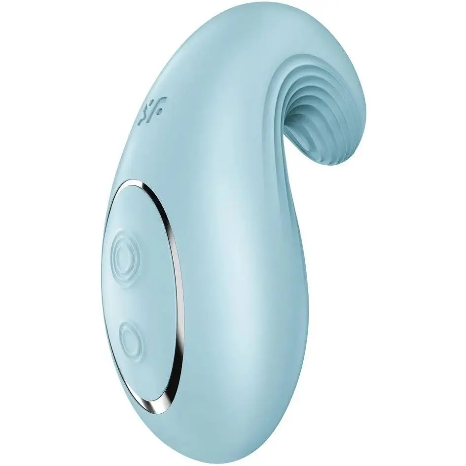 Вібратор Satisfyer Dipping Delight Light Blue - фото 6