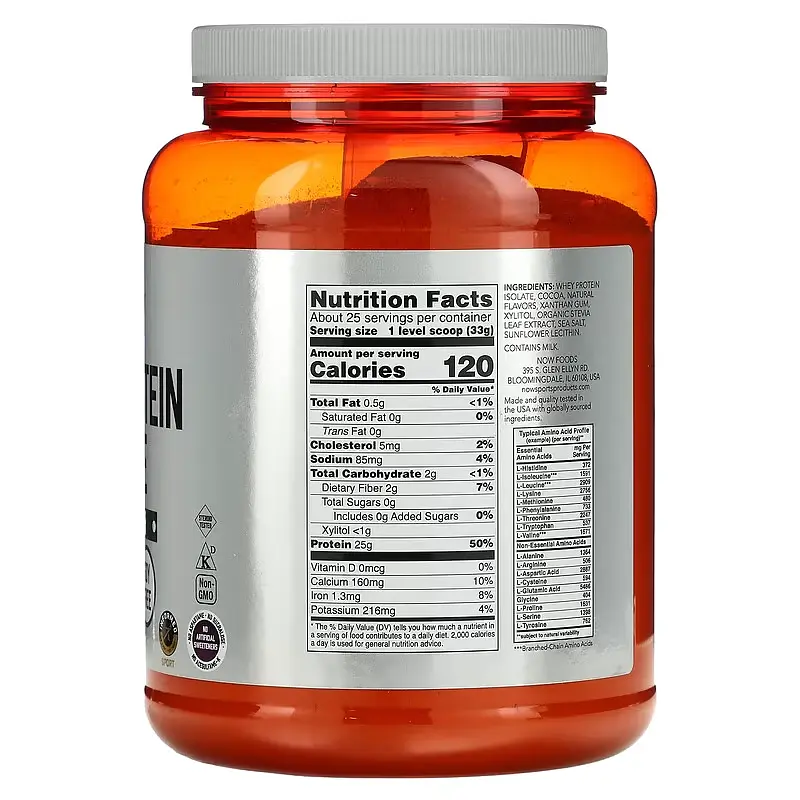 Ізолят Сироваткового Протеїну Whey Protein Isolate - 816г Шоколадний крем - фото 2