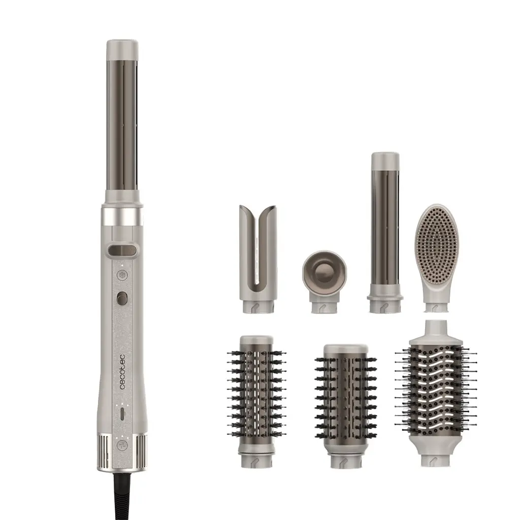Стайлер Cecotec Bamba CeramicCare 8in1 AirGlisse Gyro Champagne (A01_EU01_112528) - фото 10