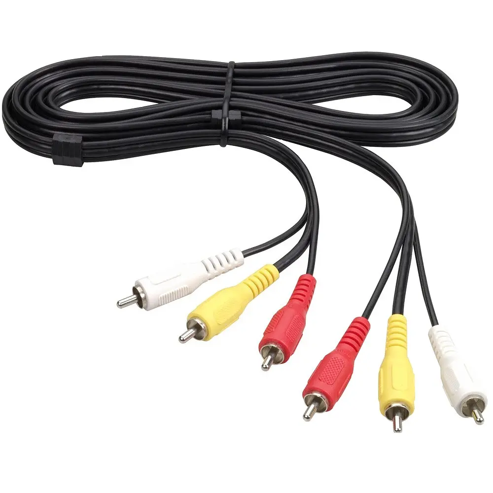 Кабель GRAND Audio Video 3 x RCA тато 3 x RCA тато тюльпани тюльпани 1.5 м - фото 4