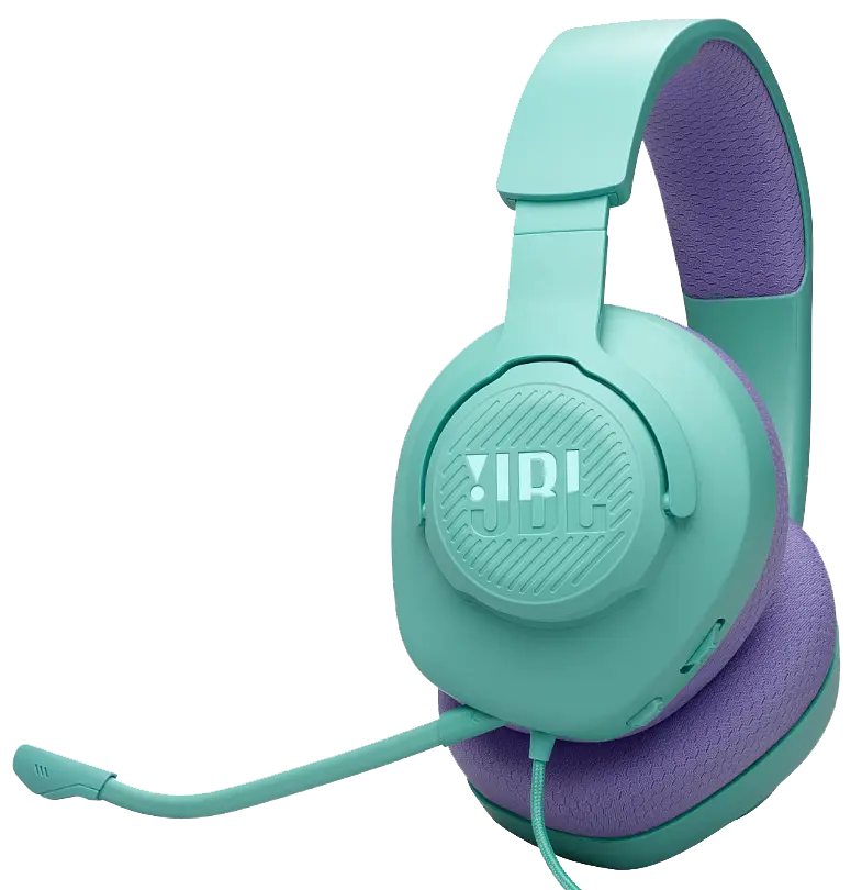 Гарнітура JBL QUANTUM 100M2 Cyan (JBLQTUM100M2CYN) (7023993)