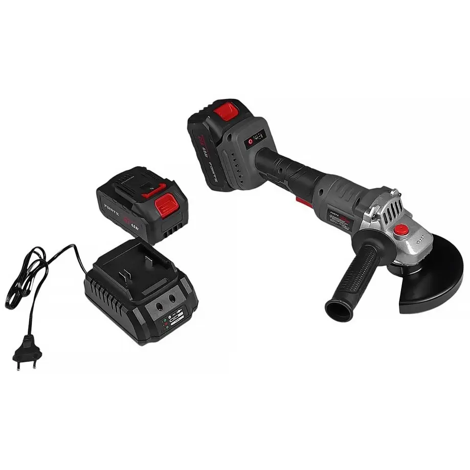 Кутова шліфмашина Forte AG 21-125BC акумуляторна (136424) - фото 5