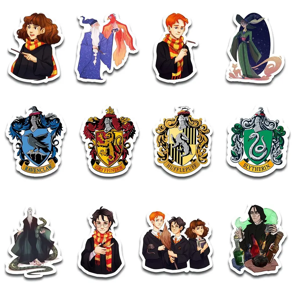 Стікерпак GeekLand Harry Potter 45 штук (SP HP 01) - фото 3