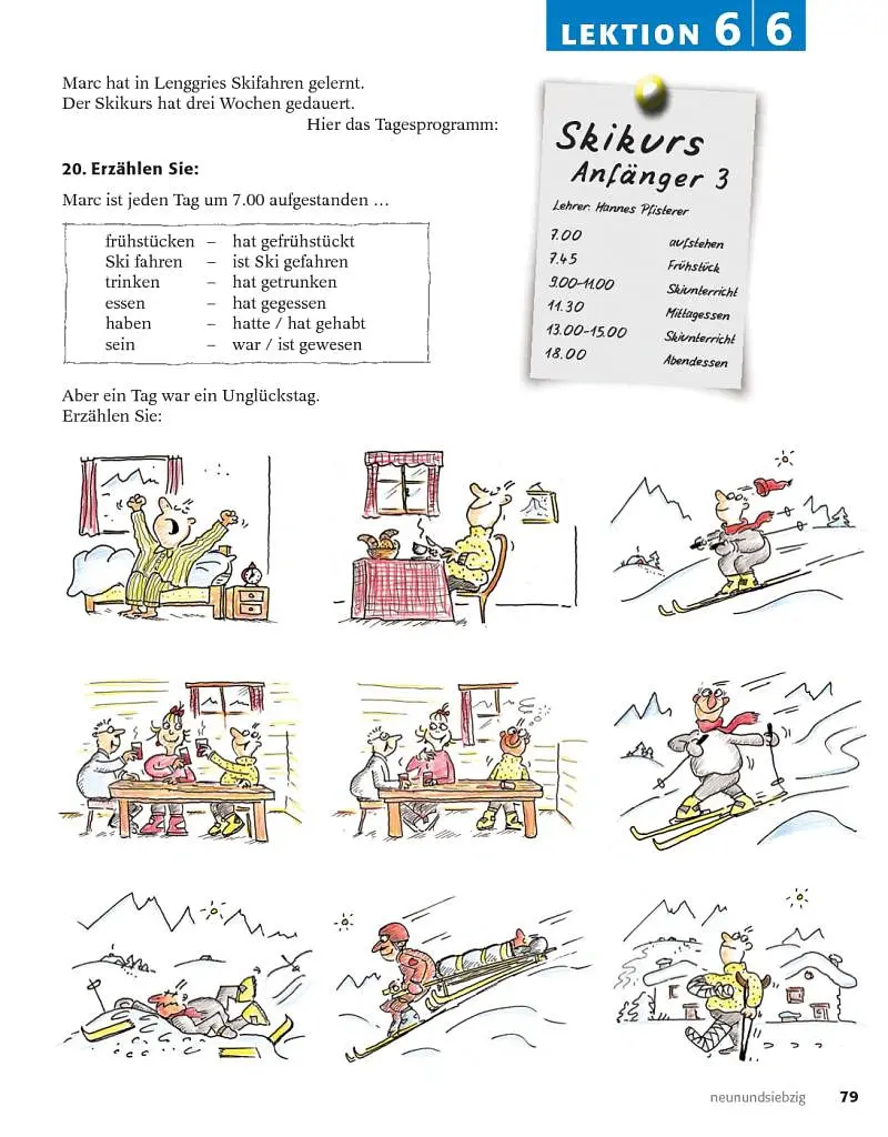 Themen aktuell 1. Kursbuch und Arbeitsbuch mit integrierter Audio-CD. Lektion 6–10 - Ютта Мюллер - фото 14