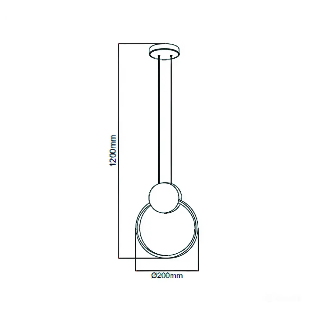 Светодиодная люстра FOREVER 11W Horoz Electric - фото 2