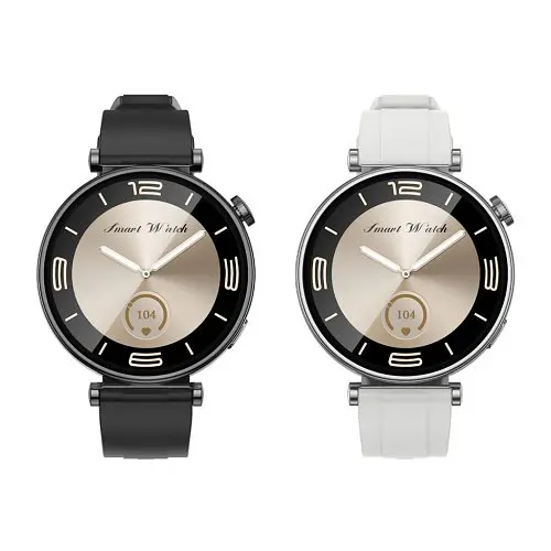 Смарт-часи XO GT4 mini AMOLED Screen Smart Sports Talking Watch сріблястий - фото 4