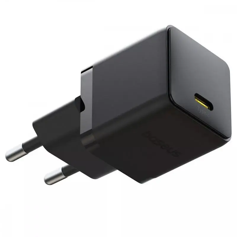 МЗП Baseus Palm Fast Charger 20W (1USB-C) (P10111602) Cluster Black - фото 2