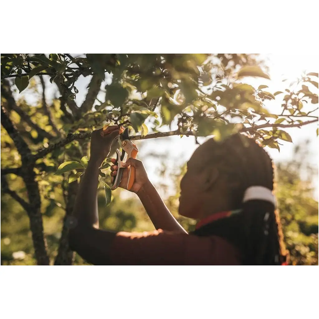 Площинний секатор Fiskars Plus P751 суцільнометалевий (1057172) - фото 5