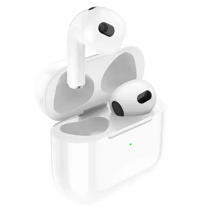 Беспроводные сенсорные Bluetooth наушники Hoco EW76 с зарядным кейсом Белые - фото 2
