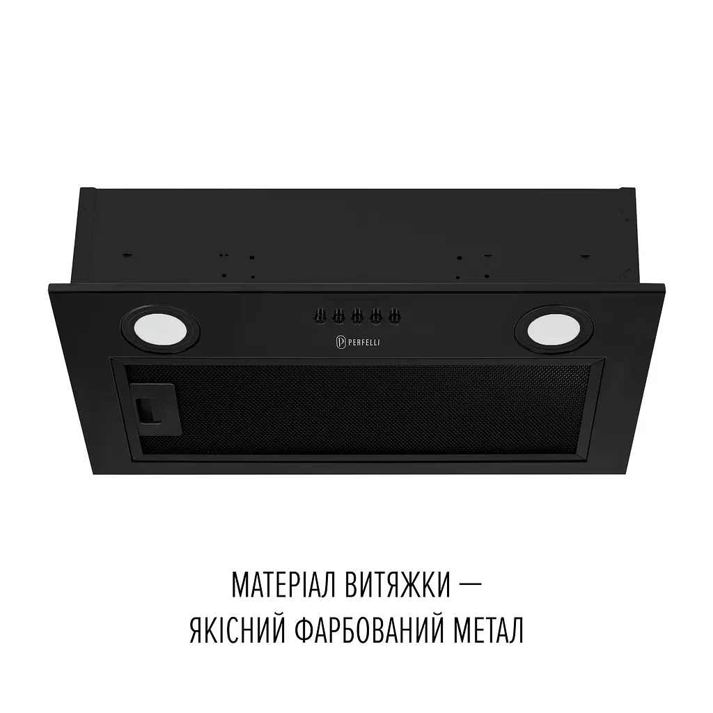 Витяжка повновбудована PERFELLI BI 5212 FBL LED - фото 2