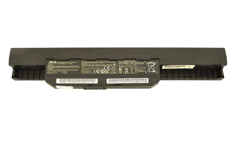 Акумулятор для ноутбука Asus A32-K53 A53 10.8V Black 5200 mAh - фото 3