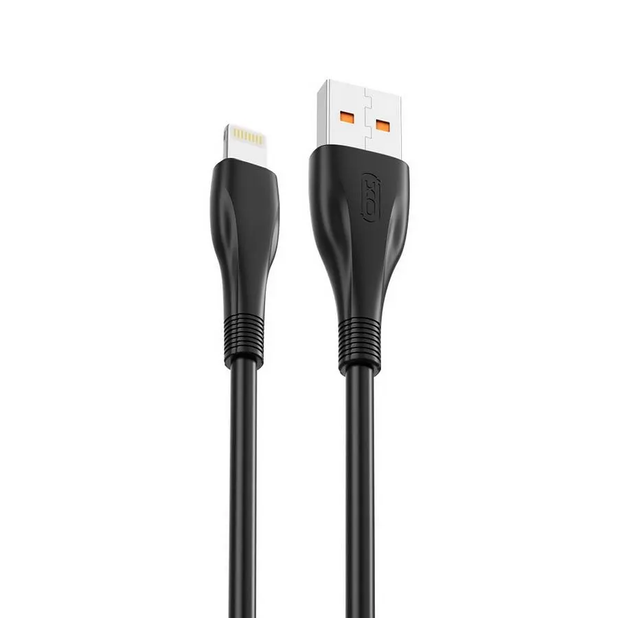 Кабель XO NB185 USB - Lightning, (M/M), 6A 1 м Black (6920680879236) - фото 1