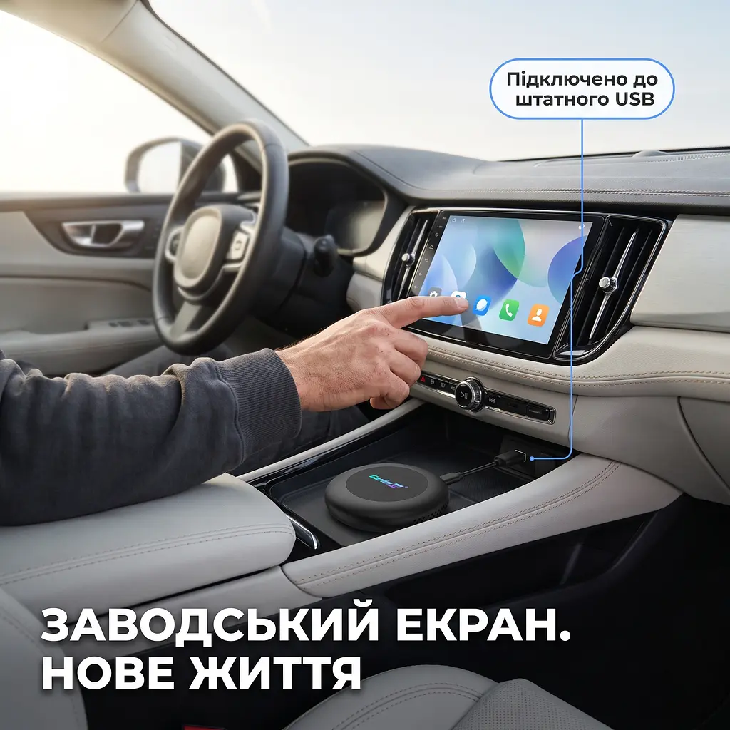 CarlinKit TBox Ultra 2 8/128 ГБ Android 15 — 8-ядерний мультимедійний бокс з 4G, GPS та Google Play - фото 3