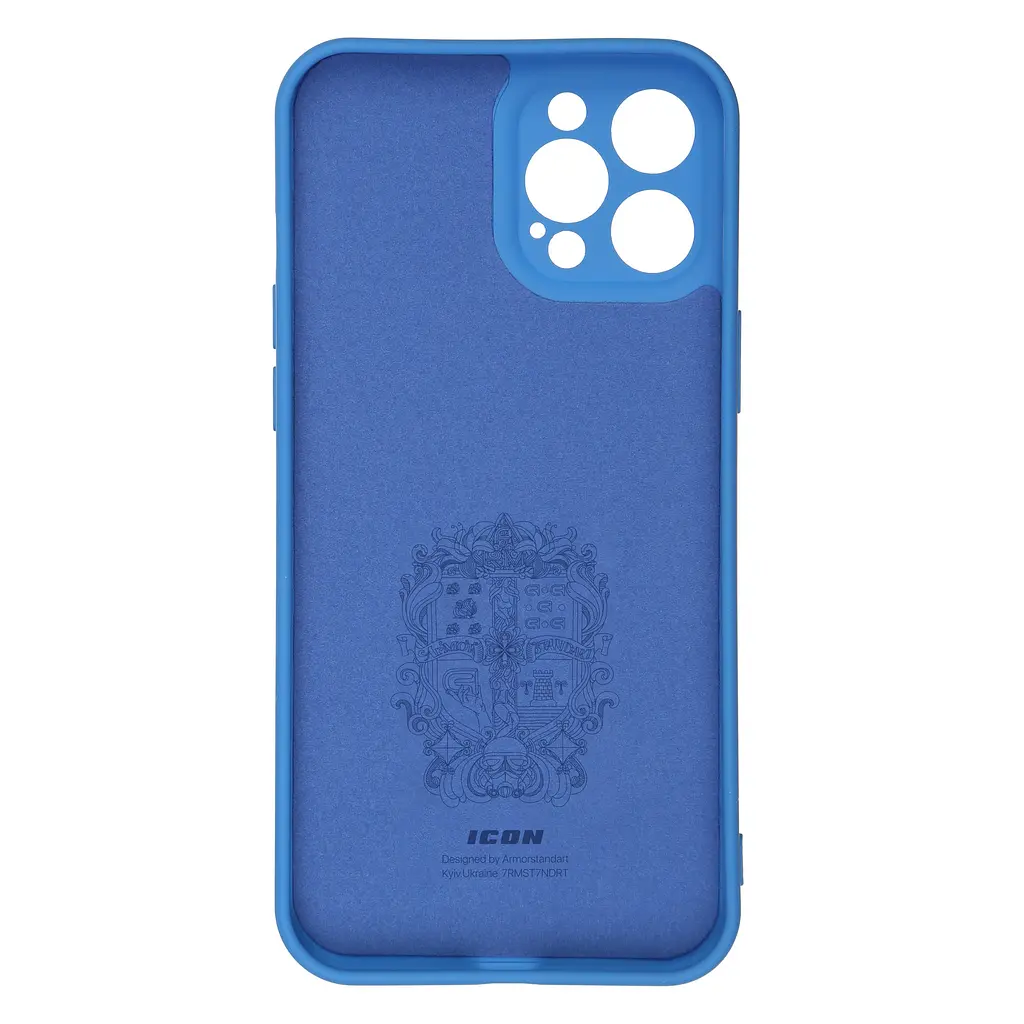 Чехол ArmorStandart ICON для Apple iPhone 12 Pro Max Camera cover Light Blue (ARM57504) - фото 2