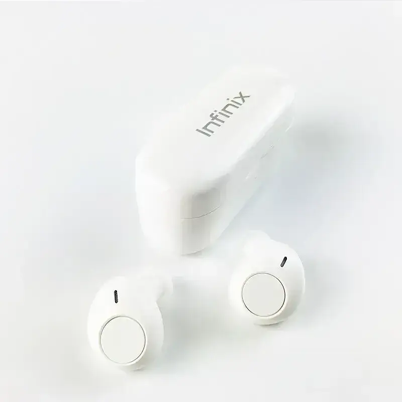 Наушники TWS Infinix iRocker XE15 5.0 white RU - фото 3
