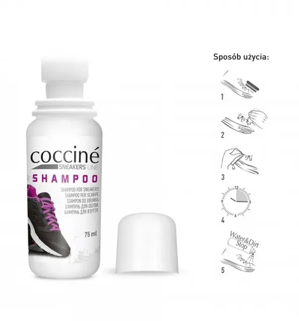 Шампунь очисник для взуття Coccine 75мл - фото 2