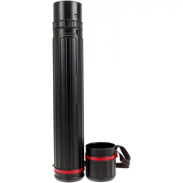 Тубус для креслення 65-105 см d-10 см, чорний DSCN7680 / HT-606A - фото 2