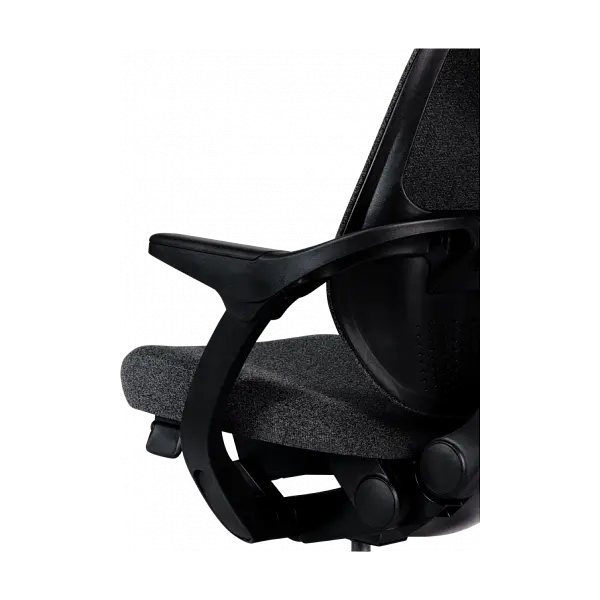 Офісне ергономічне крісло GT Racer B-6333 Fabric Dark Gray/Black - фото 6