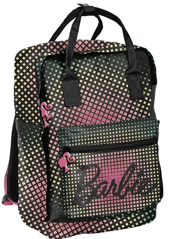 Рюкзак жіночий-сумка Paso Barbie BAO-020 14L Різнокольоровий - фото 2