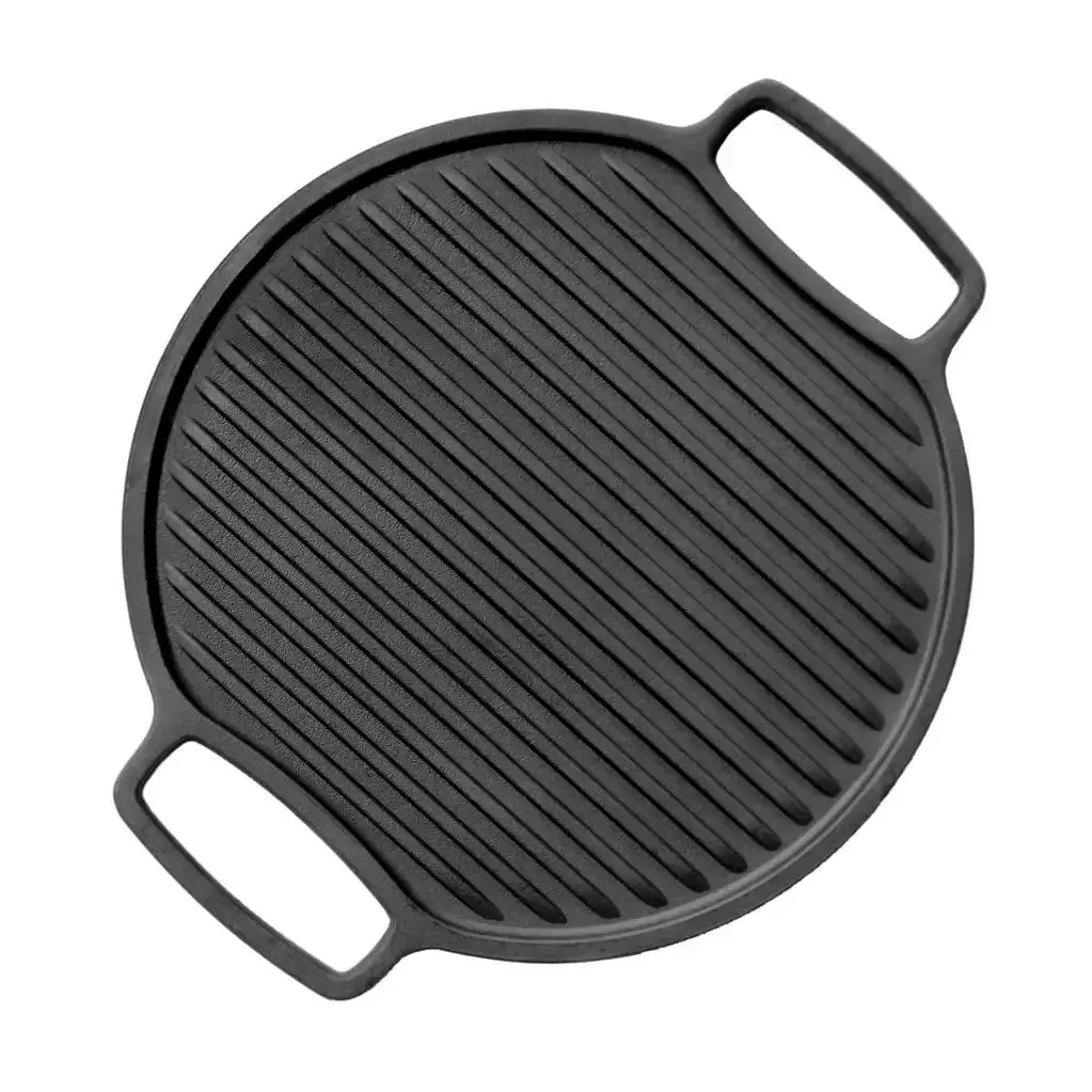 Сковорода-Плато-гриль чавунний Brizoll Accessories U36G 36 см