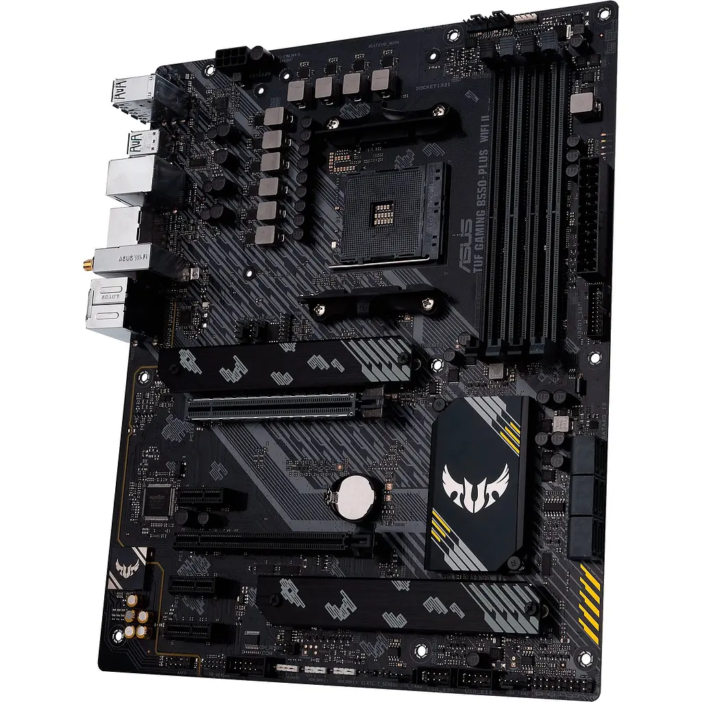 Материнская плата Asus TUF Gaming B550-PLUS WIFI II sAM4 B550 4xDDR4 M.2 HDMI DP Wi-Fi BT ATX - фото 10