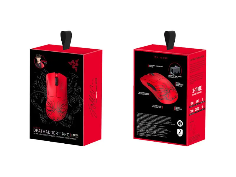 Миша Razer Viper V3 PRO Wireless FAKER Edition (RZ01-05120500-R3M1) - фото 3