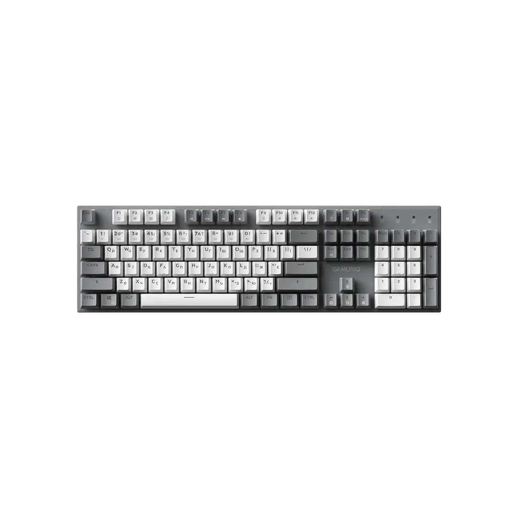 Клавиатура GamePro Genesis Metallic MK144G Outemu Red Switch USB UA Gray (MK144G) - фото 6