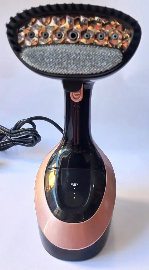 Отпариватель ручной Bitek BT-1158 паровой ручной утюг щетка для одежды штор 1600 Вт Черный - фото 2