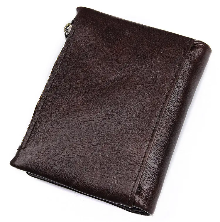 Мужской кожаный кошелек Vintage 9.2x12 см acs0015718 - фото 7